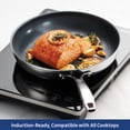 thumbnail image 5 of Tramontina Signature 12-Inch Tri-Ply Clad Stainless Steel Large Frying Pan with Ceramic Non Stick Interior, Oven-Safe, Dishwasher-Safe, Induction-Ready, 5 of 10