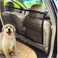 thumbnail image 3 of Barrera de red para perros de coche, malla de obstáculos estirable ajustable con cuerdas elásticas y ganchos flexibles, divisor de valla de seguridad para asiento trasero automático para niñ, 3 of 5