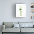thumbnail image 2 of Canvas Wall Art - Jean Plout 'Florals In Bottles B' Wall Art for Living Room, Bedroom, or Office Décor by Trademark Fine Art - 14 x 19 Inches, 2 of 4