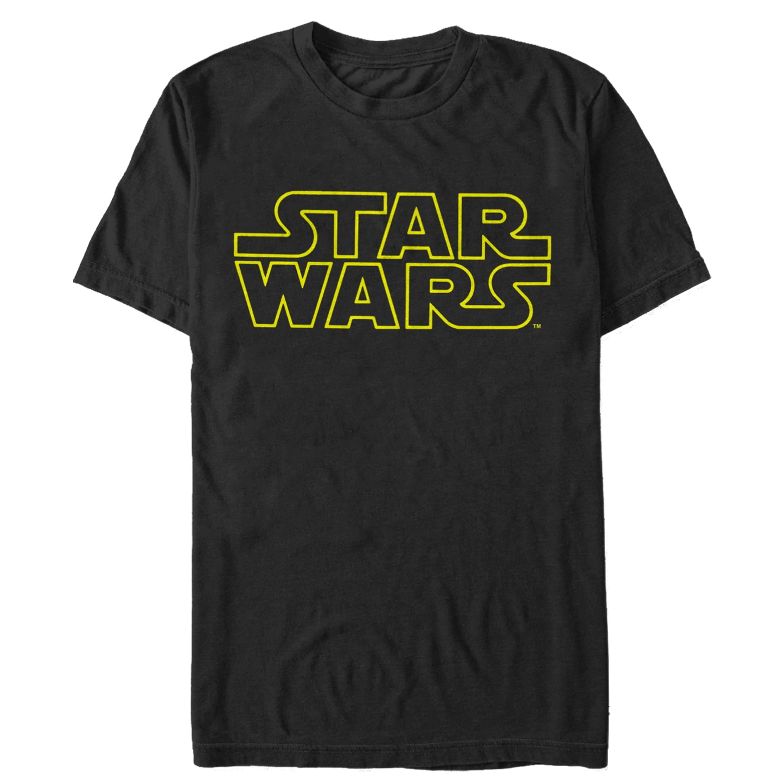 Star Wars movies Black T-shirt large