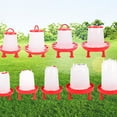 thumbnail image 5 of CIYISON Poultry Waterer Chicken Drinking Water Containers for Outdoor Farm Chick Coops, 5 of 19