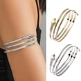 thumbnail image 2 of AOOOWER Cuff Bracelet for Women Wire Bangle Bracelet Open Adjustable Girl Trendy Jewelry, 2 of 21