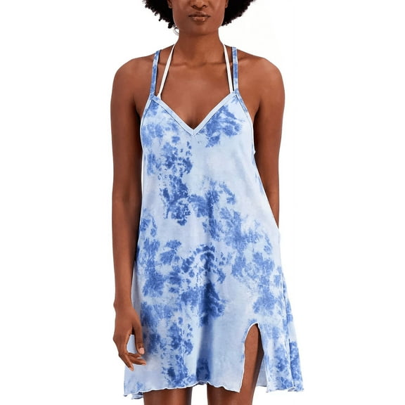 Miken Juniors Knotted Tie-Dye-Print Grape MistNile Blue XL