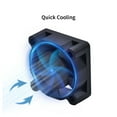 thumbnail image 4 of Ventilador de Enfriamiento de Hotend Pwm, Eje de Rodamiento de Bolas Dual Ventilador de Enfriamiento Hotend 2510 DC Bajo Ruido 0.4a Mini para Enter, 4 of 7