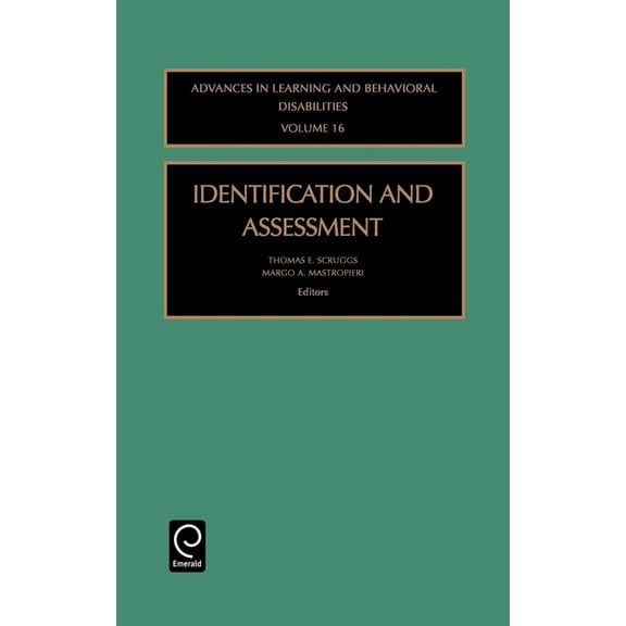 Advances in Learning and Behavioral Disa Identification and Assessment, Book 16, (Hardcover)