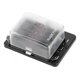 thumbnail image 1 of Soporte De Caja De Fusibles De 6 Vías Y 6 Posiciones Con Indicador De Seguridad LED, Accesorios Para Coche, Barco, Avión Marino, 1 of 5