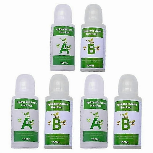 1-3sets General Hydroponics Nutrient A And B For Plants Flowers Vegetable Fruit Hydroponic Soilless Culture Plant Food Solution