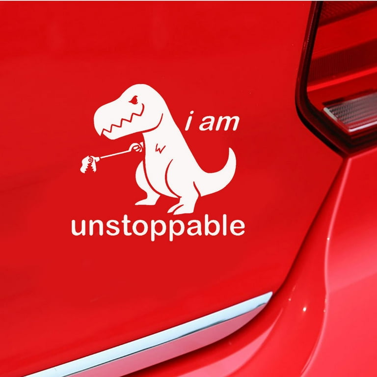 T Rex Unstoppable Sticker