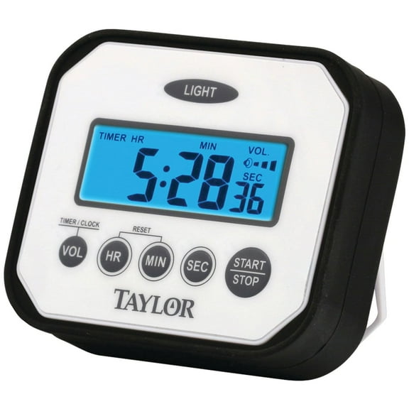 Taylor Precision Products Pro Splash 'n' Drop Digital Timer with Volume Settings