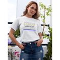 thumbnail image 2 of Strong, There Is No Limits Shaped T-Shirt Women -Image by Shutterstock, Female Medium, 2 of 4