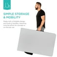 thumbnail image 6 of Best Choice Products 8ft Plastic Folding Table, Indoor Outdoor Heavy Duty Portable w/ Handle, Lock for Picnic - Light Gray, 6 of 8