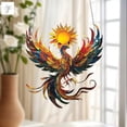 thumbnail image 4 of Majestic Phoenix Acrylic Window Hanging, Fiery Bird Suncatcher, Rising Sun Mythical Decor, Symbol of Rebirth, Gift for Fantasy Lovers, 4 of 4