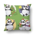 thumbnail image 1 of Funda de almohada ABPHQTO personaje Panda oso 45x45 cm, 1 of 1