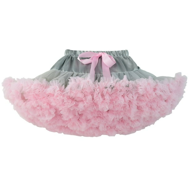 Exuberante pequeña falda tutú para niñas pequeñas para niños faldas de tul hinchadas para niñas recién nacidas fiesta princesa niña ropa 1-15 años Tan Jianjun unisex