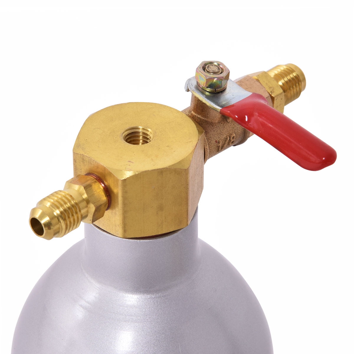 A/C AC Air Conditioner System Flush Canister Gun Kit R134 R12 R22 R410