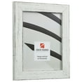 thumbnail image 4 of 4x6 Rustic Country White Picture Frame Solid Wood, 4 of 5