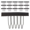 thumbnail image 1 of 20 pinzas para el pelo con forma de garra: mini pinzas de metal, peines de tela de acero para pelucas y extensiones, accesorios para pelucas., 1 of 8