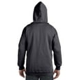 thumbnail image 2 of Hanes Ultimate Cotton Adult Fleece Full-Zip Hoodie , M, Dark Chocolate, 2 of 3
