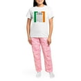 thumbnail image 4 of CafePress - Easter Proclaimation Of 191 Women's Light Pajamas - Women's Short Sleeve Print T-Shirt and Pants Light Cotton Pajama Set, 4 of 7