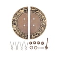 thumbnail image 2 of Cabinet Handle, Round Handle Easy To Install Long Service Life Exquisite Workmanship  For Cabinets For Dressing Tables, 2 of 8