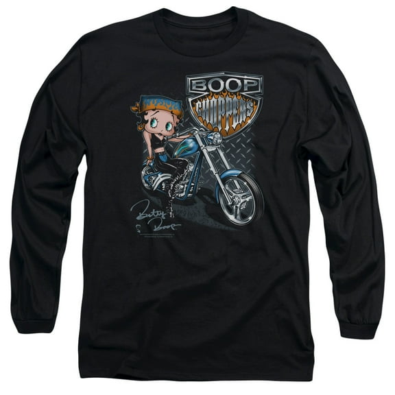 Betty Boop - Choppers - Long Sleeve Shirt - X-Large