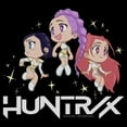 thumbnail image 2 of Mens KPop Demon Hunters Chibi Trio Huntrix T Shirt, 2 of 5