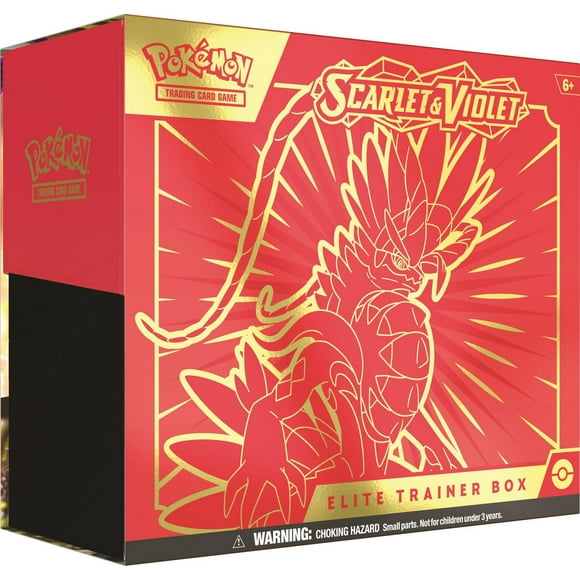 Pokemon Pokémon Boîte d'Entraînement d'Élite pour Jeux de Cartes à Collectionner Écarlate et Violet - Koraidon