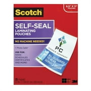 Scotch Laminating Sheets Gloss Finish, Pack Of 25