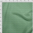 thumbnail image 4 of oneOone Cotton Cambric Light Green Fabric Kids Quilting Supplies Print Sewing Fabric By The Yard 42 Inch Wide, 4 of 4