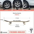 thumbnail image 2 of WHOME Skateboards for Adults/Kids Teens/Girl Beginner/Boy - 31"x8" Pro Standard Skateboard Complete 8-ply Alpine Maple Deck ABEC-9 Bearings with T-Tool, 2 of 24