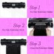 thumbnail image 4 of Soporte para extensiones de cabello IDN BEAUTY para peinar, color negro, 4 of 7