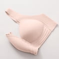 thumbnail image 5 of UngA Bras for Older Women Front Button Closure Bras Older Women No Underwire Comfort Front Snaps Front Closing Bra Light Pink,L, 5 of 6