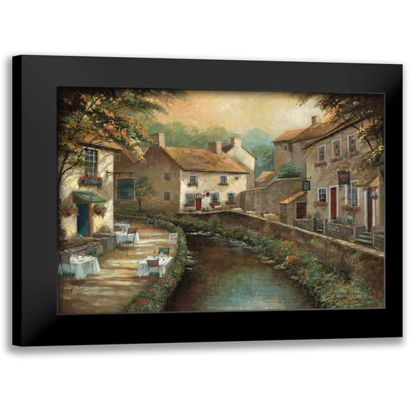 Manning, Ruane 14x12 Black Modern Framed Museum Art Print Titled - Bills Pub