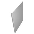 thumbnail image 4 of HINTRMENT 1Set Stainless Steel Pastry Board for Home Use and Restaurant 15.7X11.8X0.8In Silver Rectangular, 4 of 8