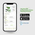 thumbnail image 6 of Linkstyle Hydroponics Growing System, Smart Herb Garden Kit Indoor, Indoor Garden, APP & WiFi Controlled, with Growing LED Light, Gardening Gifts, 6 of 11