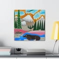thumbnail image 3 of Beaver of the North - Canvas, 3 of 10
