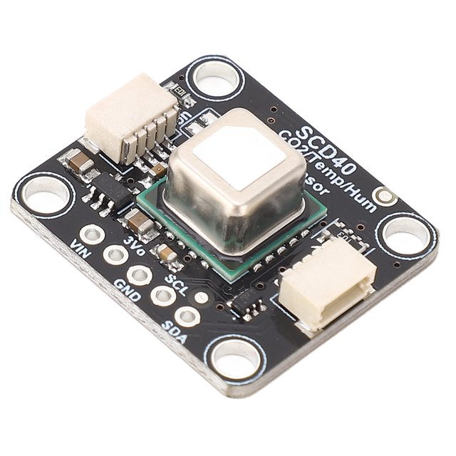 CO2 Detection Sensor Module, 50ppm Accuracy Carbon Dioxide Sensor Module Easy To Install for DIY Users for Temperature Humidity Measurement