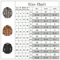 thumbnail image 2 of Askfv Men's Flannel Shirt Long Sleeve Casual Button Up Plaid Shirt Brushed Soft Outdoor Shirts, 2 of 4