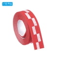 thumbnail image 3 of 18" Table Tennis Side Tape Ping Pong Edge Tape Protect the Edges of Rubber and Blade, Red 10 Pack, 3 of 6