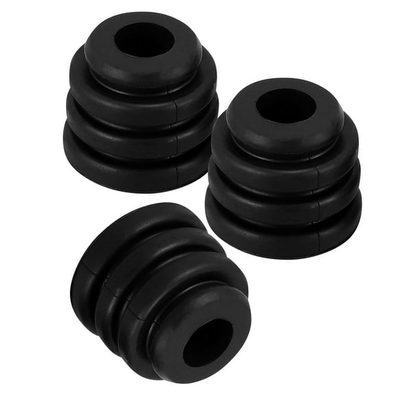 MLINS Air Conditioner Compressor Shock Absorber Pad Made of Firm Rubber for Outdoor Unit 3 Pieces