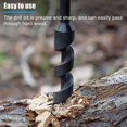 thumbnail image 4 of Hand Auger, Portable Woodworking Hand Auger Multipurpose Auger Auger for Camping, Outdoors, Hiking, 4 of 5
