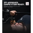 thumbnail image 4 of Gymreapers Weightlifting Wrist Wraps (IPF Approved) 18" Professional Quality Wrist Support with Heavy Duty Thumb Loop - Best Wrap for Powerlifting Competition, Strength Training, Bodybuilding, 4 of 7