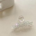thumbnail image 4 of xiaxaixu Retro Hair Clip Holographic Transparent Geometry Back of Head Hairpin, 4 of 8
