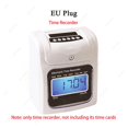 thumbnail image 1 of Electronic Time Recorder Employee Time Recording Attendance Machine Time Clock Recorder Attendance Time Card For Time Recorder ,Easy to Use, 1 of 7