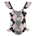 thumbnail image 5 of Hello Kitty Girls One Piece Swimsuits Hawaiian Summer Swimwear Beach Bathing Suit Outfits, 5 of 7
