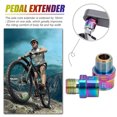 thumbnail image 3 of Extensores de eje de Pedal de bicicleta, adaptadores de Pedal, espaciadores, piezas para bicicleta de montaña y carretera Tmvgtek Para estrenar, 3 of 9