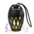 thumbnail image 1 of Zootealy LED Flame Speaker LED Stereo Bluetooth Speaker Portable Speaker with Hanging Rope Handsfree Calling Wireless Bass Speaker for Home Party Outdoor USB Powered, 1 of 7