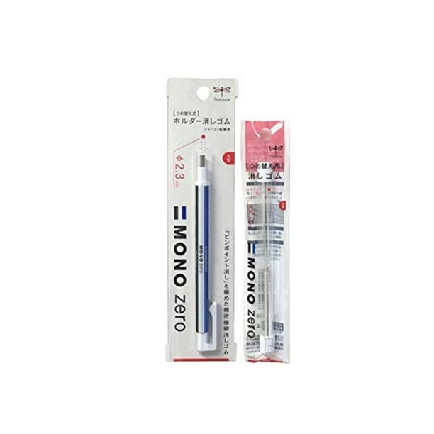 Tombow MONO Zero Eraser, Square Tip 2.3mm, Retractable & 2 Conformity ...