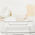 thumbnail image 4 of SHOWERORO Estante Para Ducha De Pared De Acero Inoxidable Con Gran Capacidad Plateado, 4 of 8