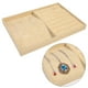 thumbnail image 5 of Caja organizadora apilable de arpillera Hugo con soporte para exhibición dual, 5 of 7